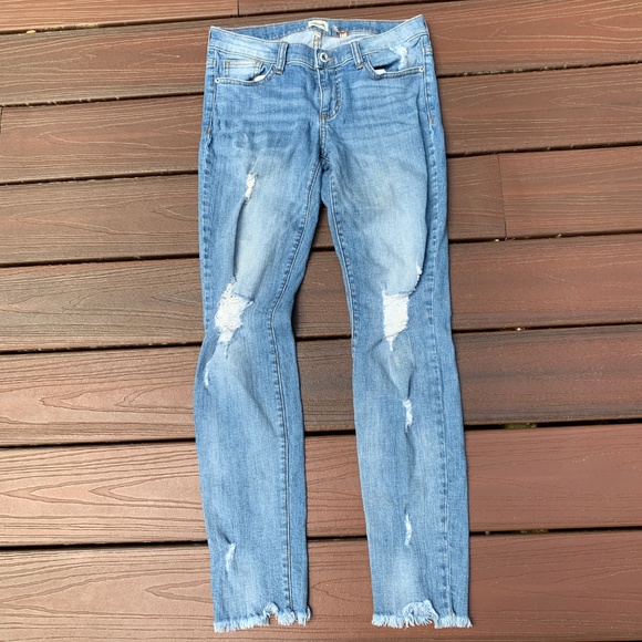 Sneak Peek Denim - Distressed jeans (Bought From Charlotte Russe)